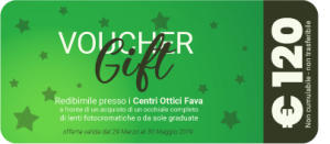 Sconto 120 euro occhiali ottica fava roma