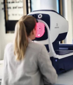 scansione dell'occhio roma nord