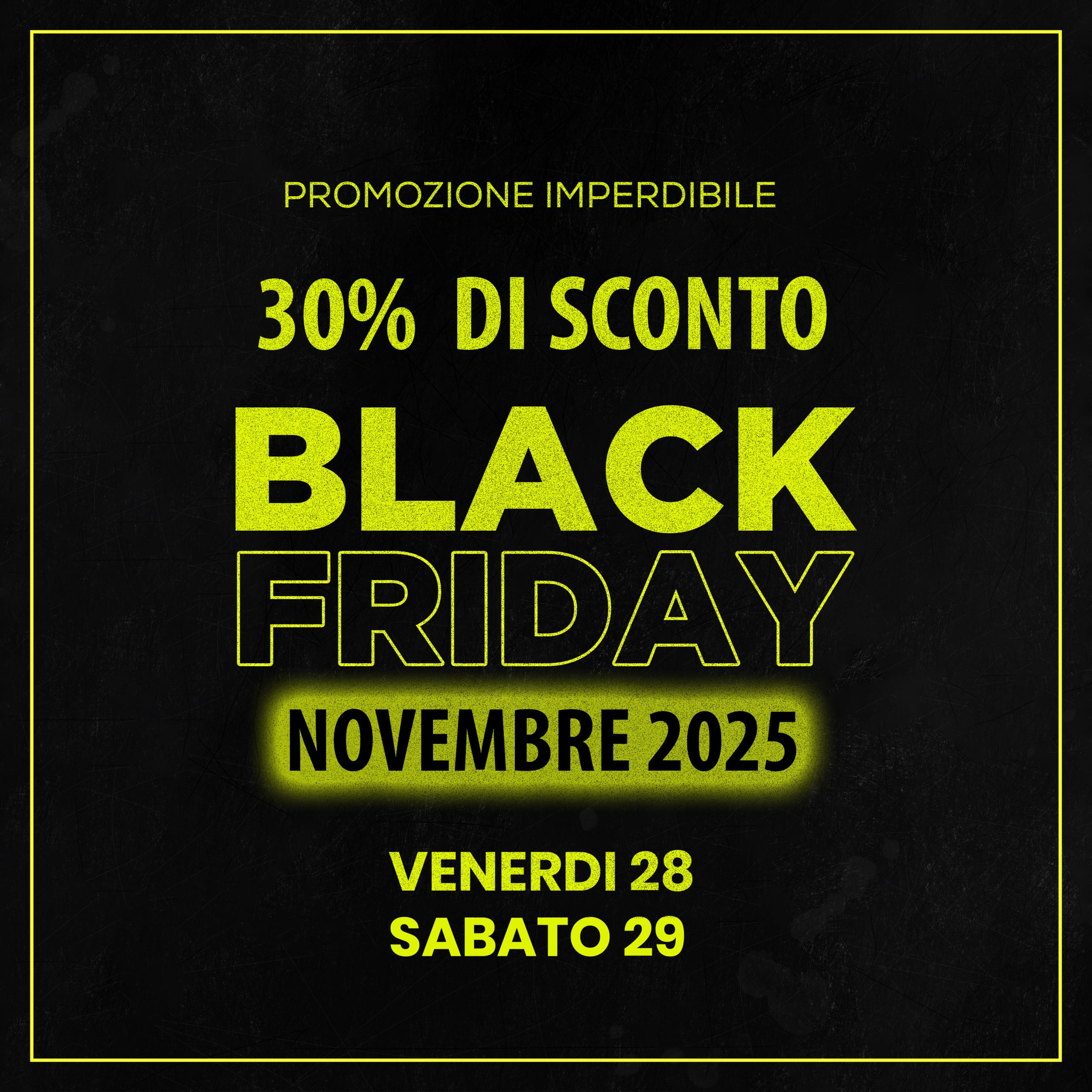 black friday 2025 roma