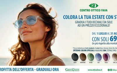 PROMOZIONE OCCHIALI DA SOLE GRADUATI