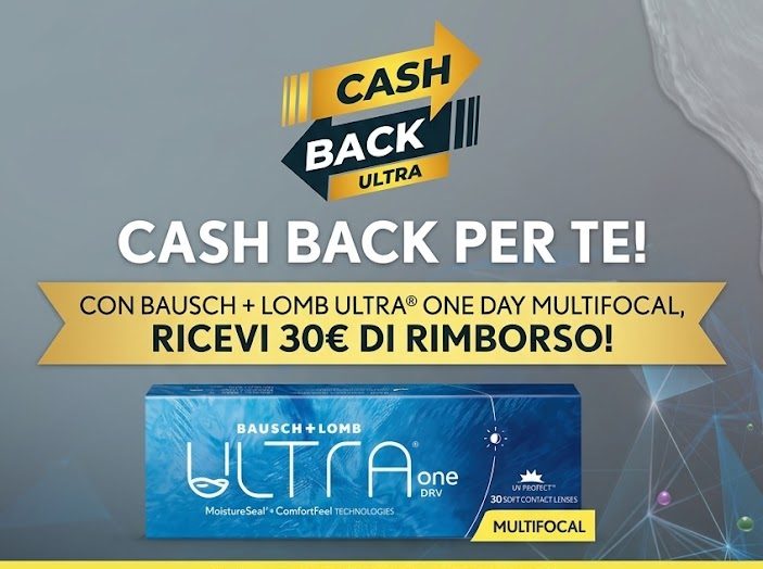 Promozione Cashback Lenti a Contatto - Ottica Fava Roma